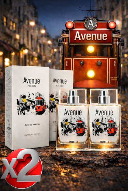 x2(2ADET) Avenue Erkek Parfüm 50 ml EDP