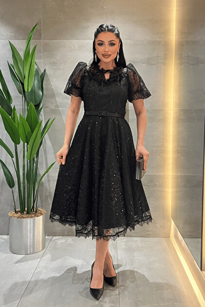 open lace back dress Primavera Couture Fitted Ruffle Skirt Prom Dress 4507 main image 1