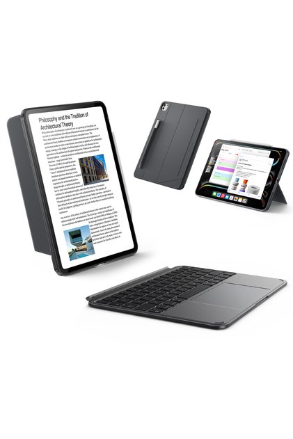 Apple iPad Pro 11 (2024-2025) Shift Manyetik Klavyeli Tablet Kılıfı