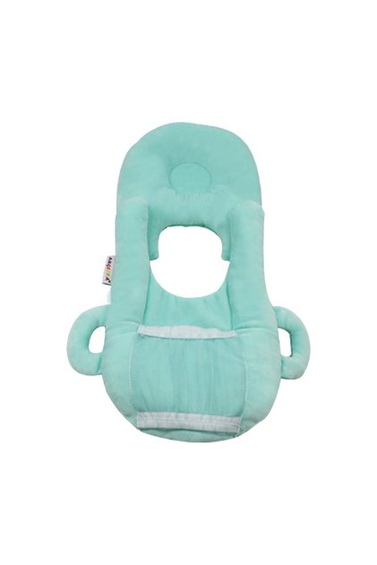 Adjustable Self-Feeding Nursing Pillow with Washable Cover and Bottle Pocket
