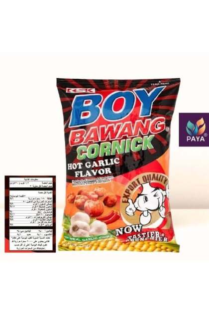 ذرة بوي باونج بنكهة الثوم الحارة – Cornick Hot Garlic Flavor