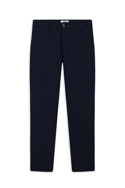Slim Fit Slim Fit Lycra Canvas / Chino Trousers with Side Pockets