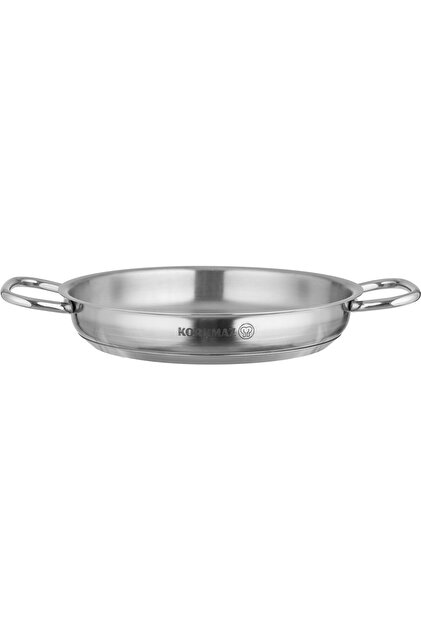 Stainless Steel Frying Pan, 18 cm - Silver