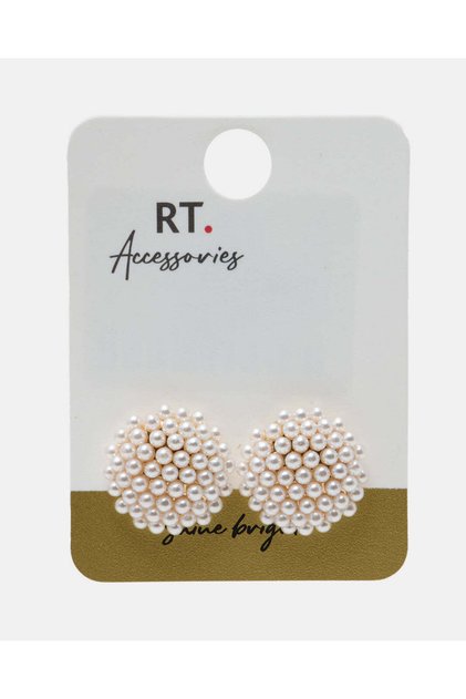 Women Gold Embellished Earring