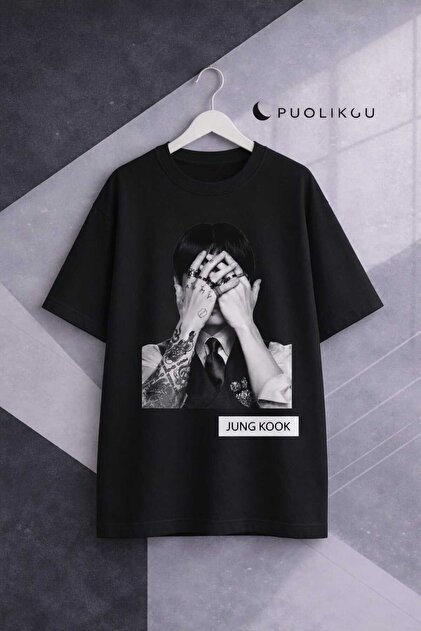 puolikuu Arirang World Tour BTS Baskılı Oversize Tshirt - Fiyatı