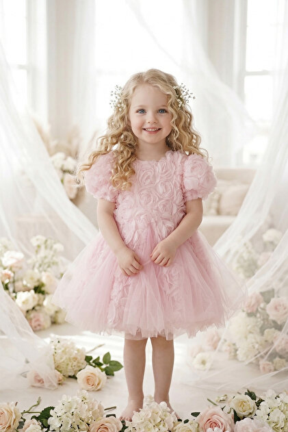 babydoll pink dress Sugar Thrillz Floral Print Babydoll Dress
