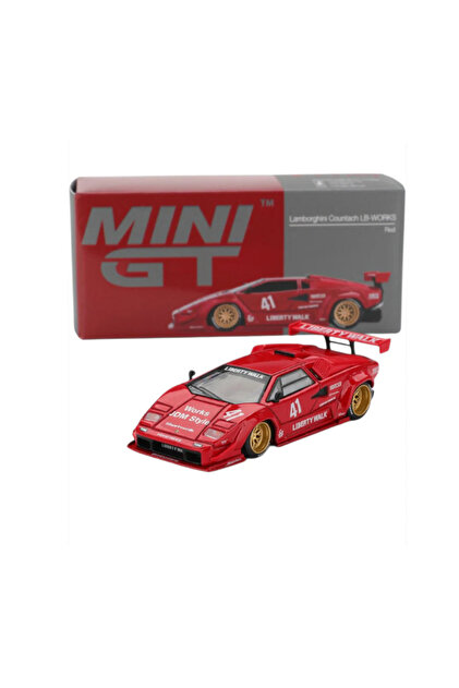 mini gt Lamborghini Countach LB-WORKS Red - Fiyatı, Yorumları