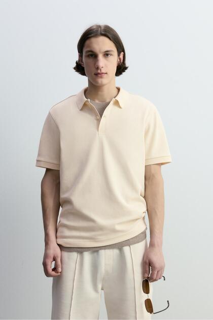 LEFTIES Basic dokulu polo yaka t-shirt - Fiyatı, Yorumları