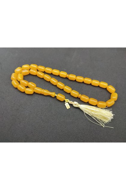 Ebu Zeyn Masterpiece Signature Design Large Size 12 Layers of Old-Fashioned Crimped Amber with a Sequence of 12 Layers