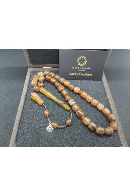 Vıp Kutulu 37.98 Gr İSkeçeli Cemil Usta Eseri Nadir Tür Gergedan Boynuzu
