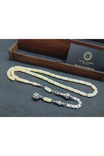 Silver Tassel with Wooden Box 13.08 Gr. Russian Kaliningrad Kaya Damla