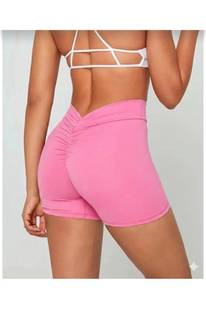 Mini-Leggings with Gathered Back