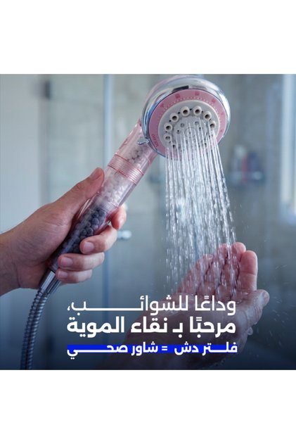 2 Shower Head Filters Water Purifier - Remove Chlorine & Sediment - Protects Skin & Hair