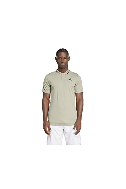 adidas Club Pique Polo Erkek Tenis Polo Tişört IS8104 Yeşil
