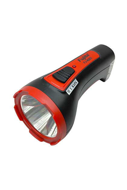 farissu Fujita FJ-4263 5W Şarjlı LED El Feneri - 2 Kademeli Güçlü