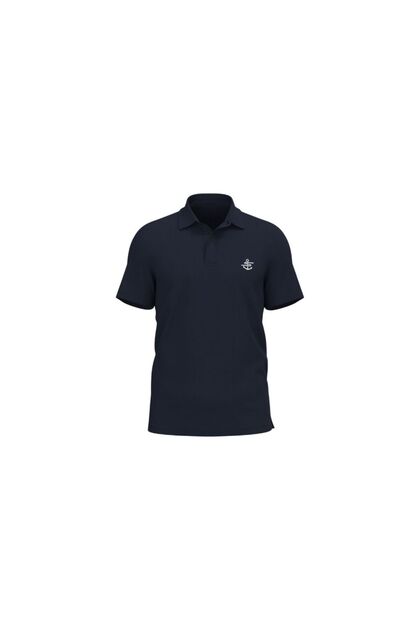 トップス Stone  25SS Star Logo Polo S Skechers M Logo Polo Erkek T-shirt S2610085-0505 Navy - Fiyatı