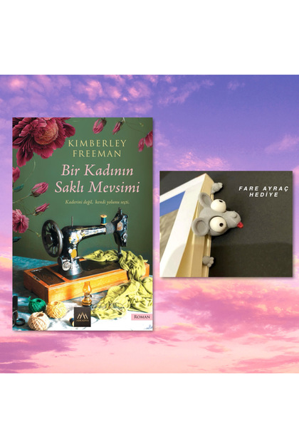 A Woman's Secret Season / Mouse Figure Bookmark with a Head Stuck in the Head Gift