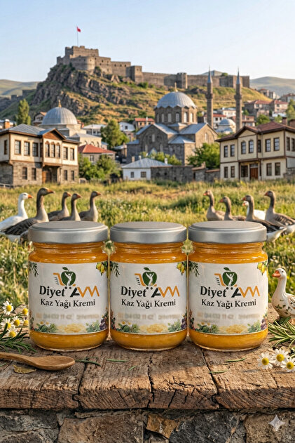 Diyet AVM Kars Kaz Yağı Kremi 3'lü Eko Paket (3 x 170 ml) - Fiyatı