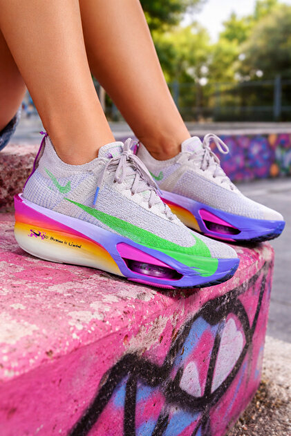 Nike Air Zoom Alphafly Next% 3 Eliud Kipchoge Kadın Pembe Koşu