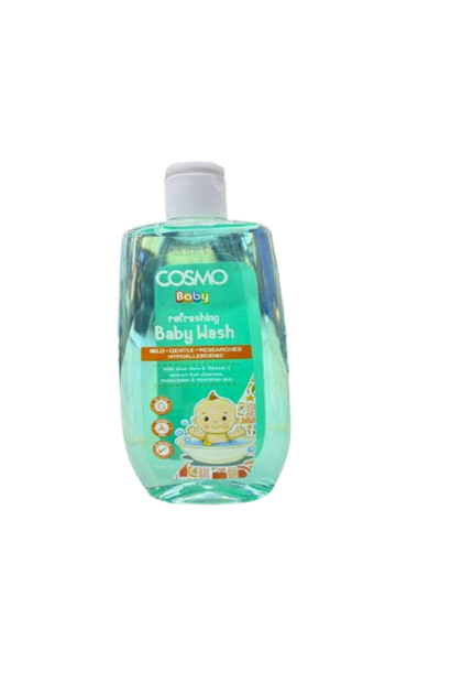 Refreshing Mild Hypoallergenic Tear-Free Daily Baby Body Wash (500ml)