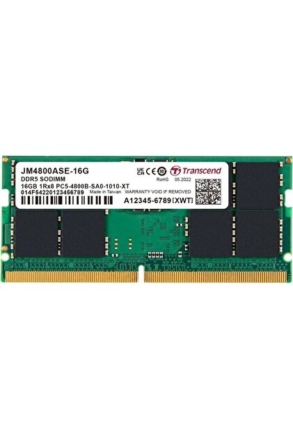 Micron 16GB 1RX8 PC4-3200AA MTA8ATF2G64HZ-3G2F1 DDR4 NOTEBOOK RAM