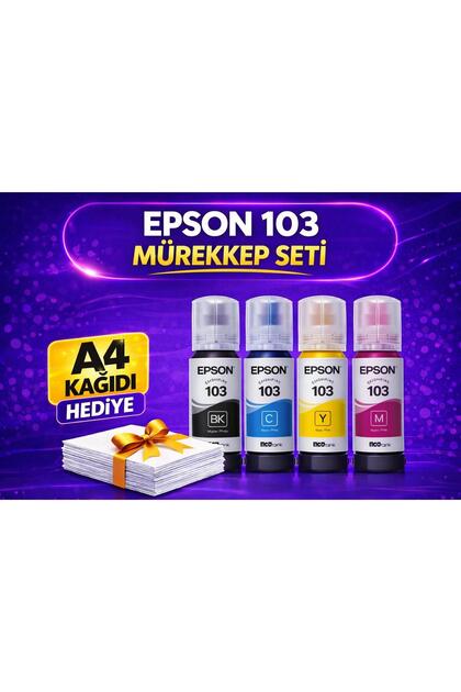 Epson 103 L5290,l3266,l3260,l3256,l3251,l3250,l3211 4 Renk