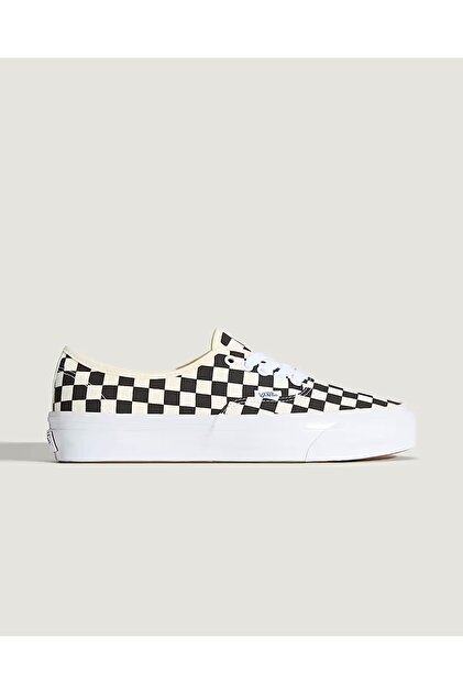 Vans LX Authentic Reissue 44 Uniseks Siyah/Beyaz Kareli Spor