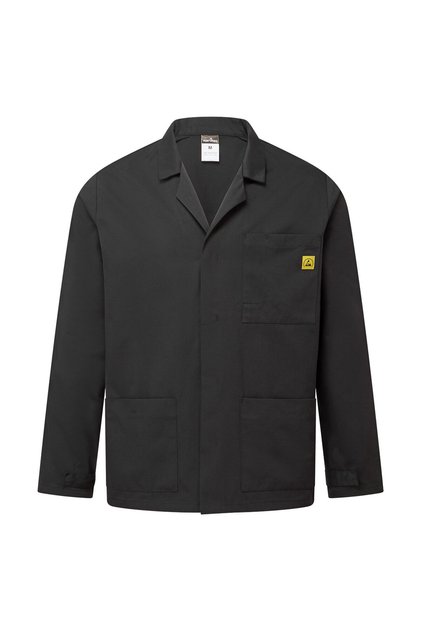 Geaca de lucru, antistatica ESD, cu buzunare, negru