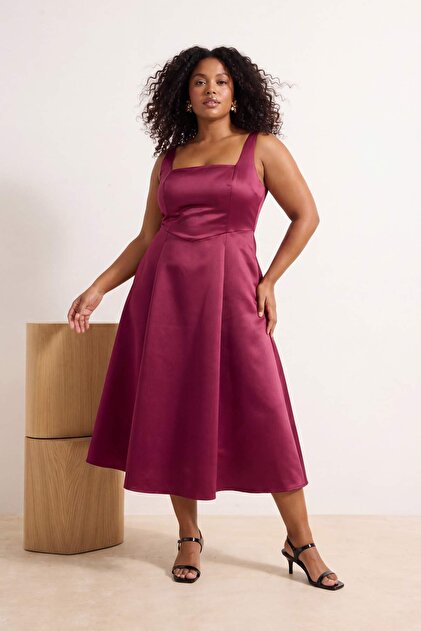 plus size fuchsia formal dress Zapaka Women Fuchsia Floral Long Plus Size Prom Dress Strapless A-Line Formal Dress, Fuchsia / US24W
