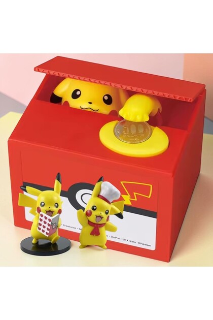 lstri Pokemon Müzikli kumbara ve 1 Adet Anime Pikachu Elektronik