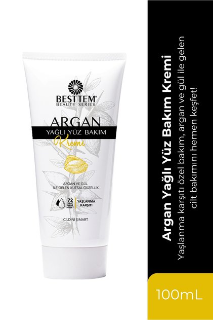 Argan Oil Facial Care Cream 100 ml Moisturizing Nourishing Natural Radiance Firming Care