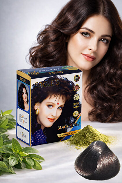 Eagles Siyah Hint Kınası 6'lı Paket Black Henna - Fiyatı, Yorumları
