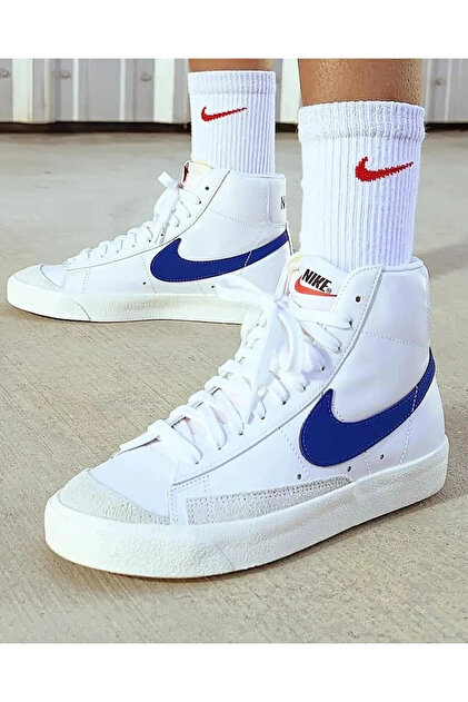 NIKE　ナイキ　バッシュ　スニーカー　BLAZER MID '77 VNTG Nike Blazer Mid 77 VNTG Unisex Spor Ayakkabı 6806BQ-124 - Fiyatı