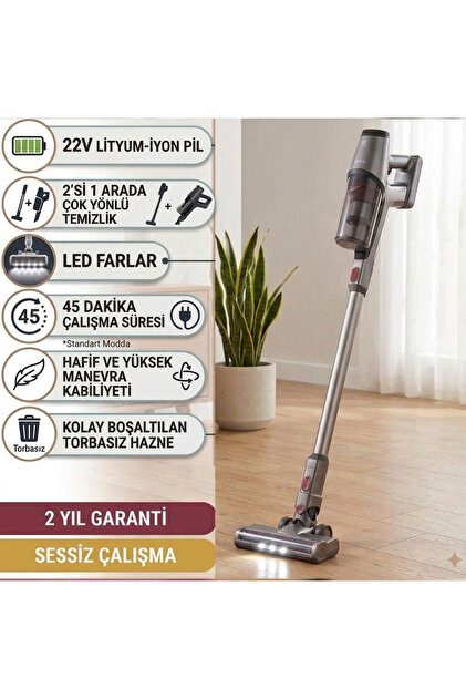 TEFAL X-Pert 3.60 Kablosuz Dikey Şarjlı Süpürge - Turbo Başlıklı