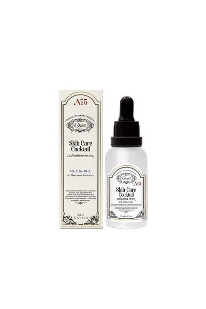 Cilt Bakım Kokteyli Eksfolyan Serum | Doğal Aha-bha Peeling Akne Leke Gözenek Karşıtı| 30 ml