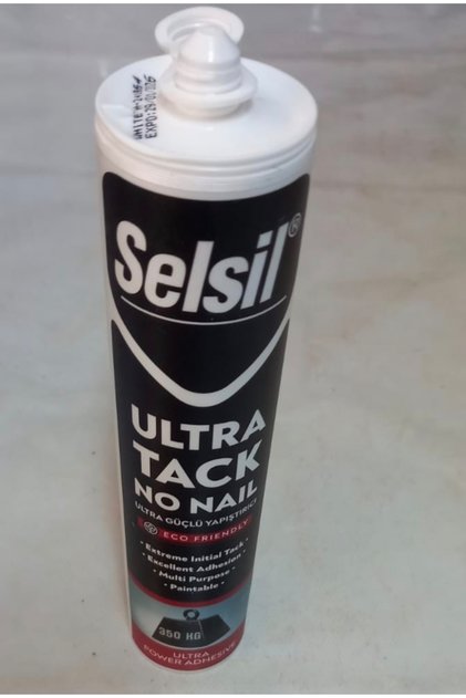 Korniş Yapıştırıcı Ultra Tack No Nail Ultra güçlü yapıştırıcı 290 ml