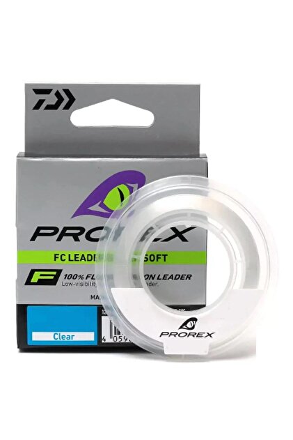 DAIWA Prorex 0.20mm 50m FC Leader Super Soft %100 Fluorocarbon