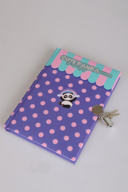 x Dekomus Özel Tasarım "Sweet Diary Collection" Kilitli Hatıra Defteri