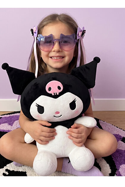 Liliza Accessories Kuromi Lila Pembe Siyah Objeli Kurdele 2li