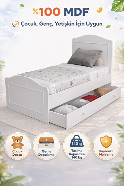 VENATTO Montes Yavrulu Karyola (%100mdf)90x190 - Fiyatı, Yorumları