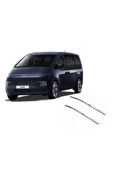 Hyundai Staria 2022 ve Sonrası Cam Çıtası ABS Kromu OEM (Made in Korea)