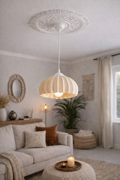 Solis Modern Tekli Sarkıt Avize Salon ve Mutfak Aydınlatması Şık Bohem Tarz Nestvibe