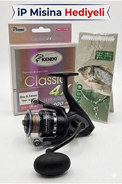 Okuma Wave Power WP-6000A1 Kendo Classic 4x 300m 0.20mm İp Misina