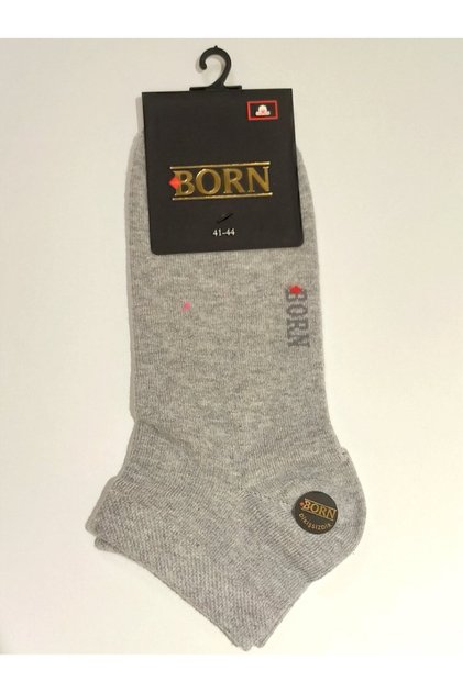 Bamboo Seamless Light Gray Color 41-44 Ankle Men's Socks