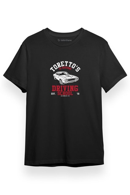 Fast And The Furious 10 Second Driving School Black Short sleeve Men's T-shirt