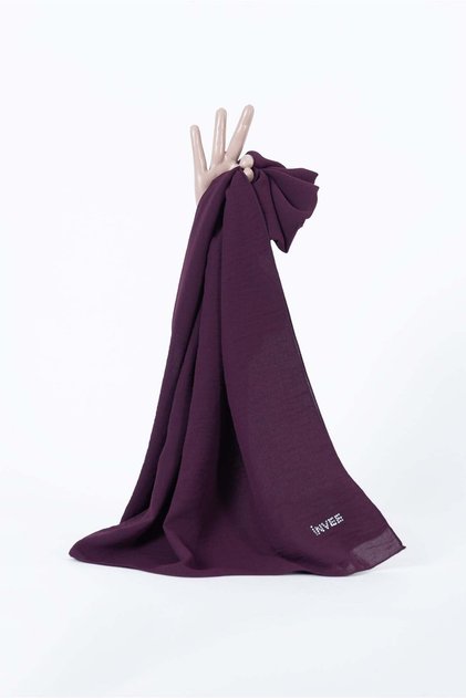 Caz Square Scarf Mürdüm