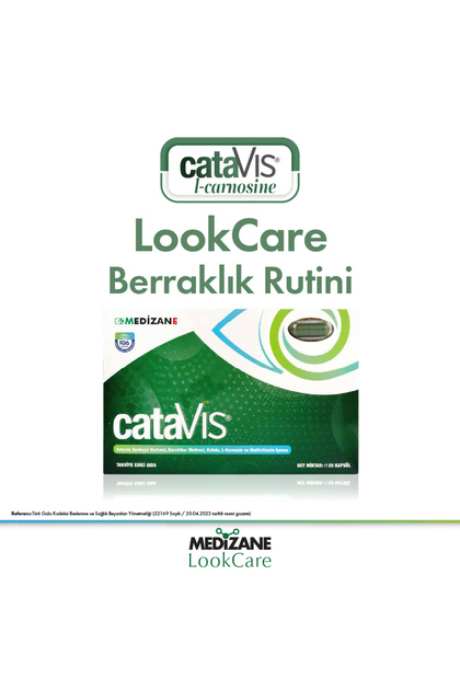 LookCare CataVIS L-Carnosine Gıda Takviyesi - 20 Kapsül