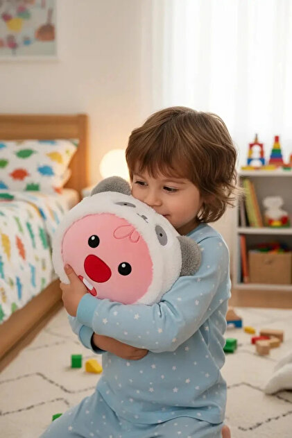 Miniso Zanmang Loopy Lisanslı Panda Kostümlü Dekoratif Peluş