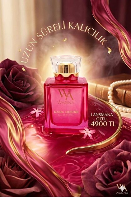 WANNA Dark Desire 100 ml Eau de Parfum Kadın Parfümü – Niş, Baştan