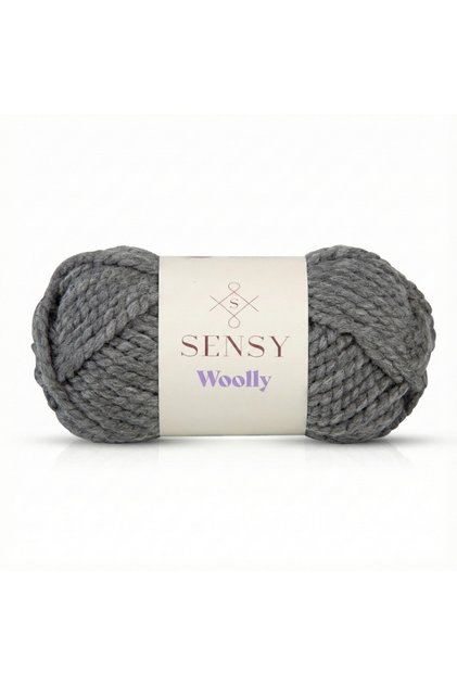 Premium Wool Ease Hand Knitting Thread Scarf Beanie Hat Thread Poncho Thread Cardigan Thread Gray